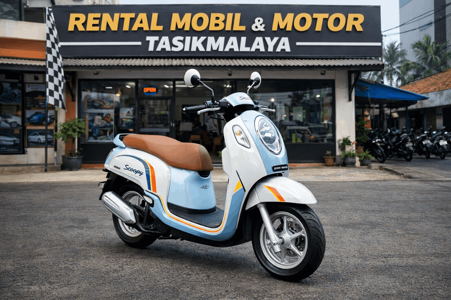 Honda Scoopy 2026 - Rental Motor Tasikmalaya