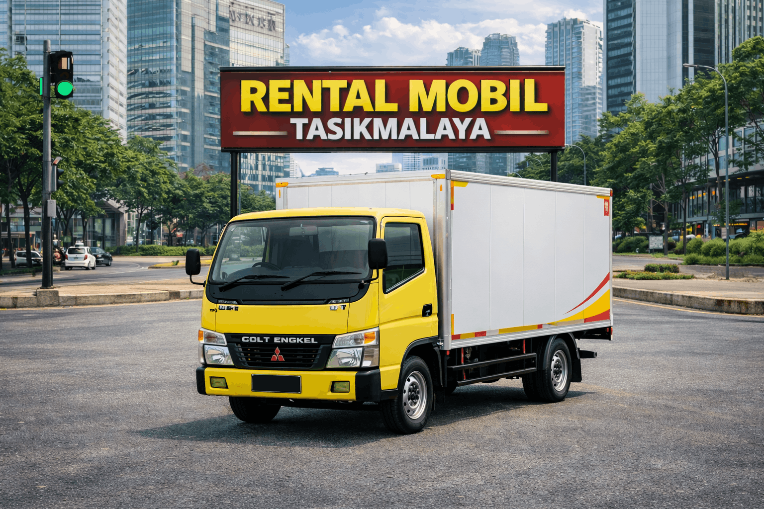 Mitsubishi Colt Box Engkel - Rental Mobil Tasikmalaya