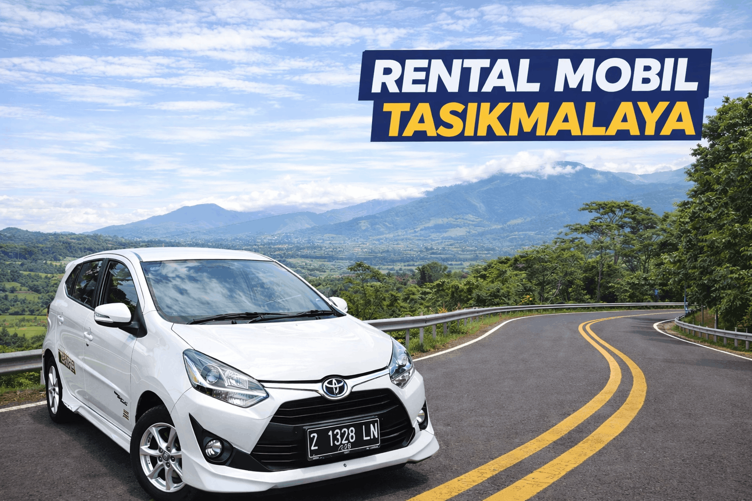 Toyota Agya TRD Manual - Rental Mobil Tasikmalaya